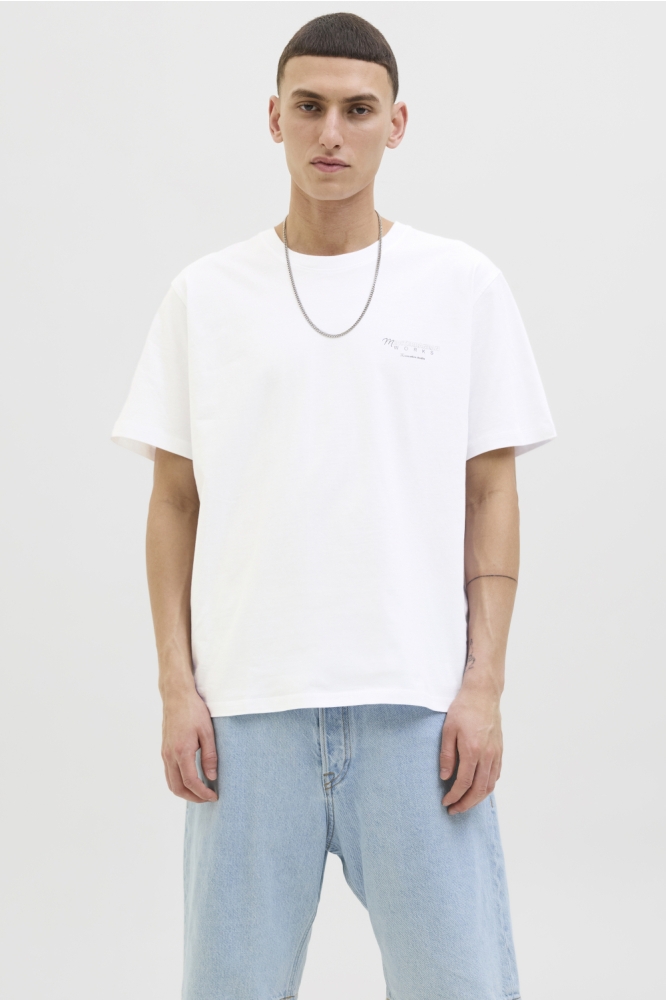 JORALMERIA WORLD TEE SS CREW NECK 12276785 BRIGHT WHITE